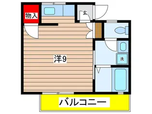 コンフォ-ト旗の台【2階】の間取り