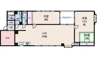 K’sブレジオ【3階】の間取り