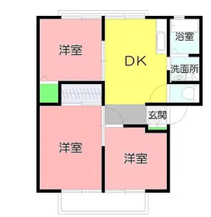 アーバンベルエール【2階】の間取り