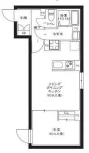 TH渋谷中央御苑レジデンス【4階】の間取り