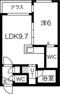 リーコン44 (RECON44)【1階】の間取り
