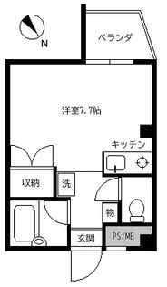 CASAファイブ【3階】の間取り