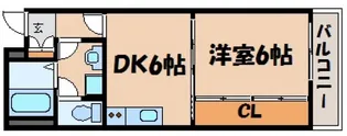 フロール神原【6階】の間取り