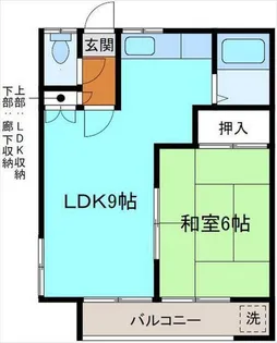 メゾンブルーメ【1階】の間取り