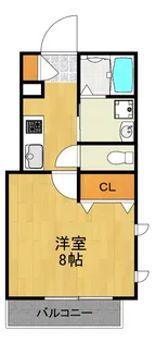 アネシス新横浜【2階】の間取り