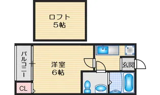 PRESIDENT名駅南【1階】の間取り