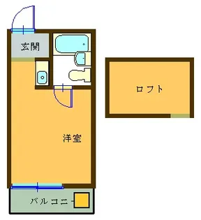 ダイアパレス101【2階】の間取り
