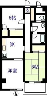 サンライトパレス船堀【3階】の間取り