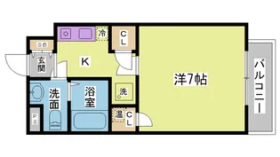 OKA栄ハイツ【3階】の間取り