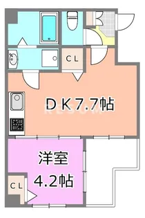 千葉県千葉市中央区本町3【マンション】の間取り