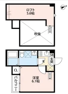 Luce【2階】の間取り