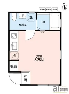 フラワームーン【3階】の間取り
