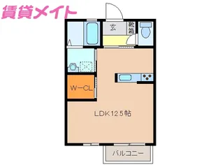 イーマール【2階】の間取り