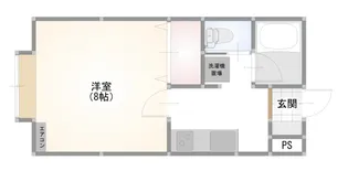 アイリスI【1階】の間取り