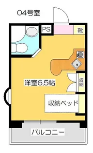 ラ・パルフェ・ド・コロン【3階】の間取り