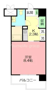 レザンヴェルジェ【2階】の間取り