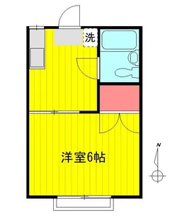 レピートさかえ【2階】の間取り