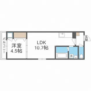オルフェアメゾン清水丘壱番館【1階】の間取り