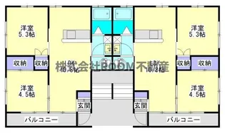 lieto蓼池【1階】の間取り