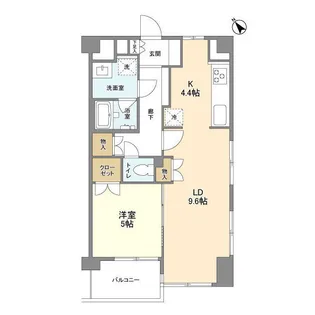 PATH仲六郷【6階】の間取り