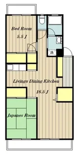 エクセルコート【4階】の間取り