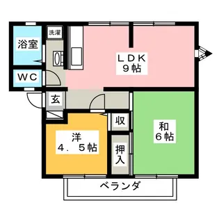 WING.N【1階】の間取り