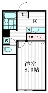エルドエル【1階】の間取り