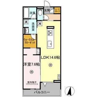 グランフォース【2階】の間取り