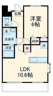 アスモグランデ【2階】の間取り