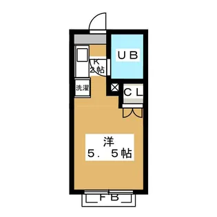東京都品川区小山台1【アパート】の間取り