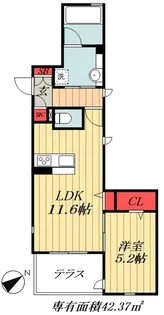 Der Grenze【1階】の間取り