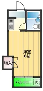 パレシオン音羽【2階】の間取り