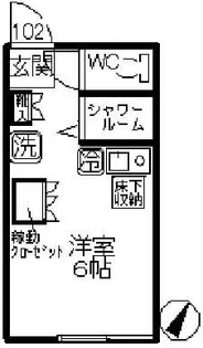 ジュライ【1階】の間取り