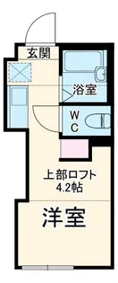 プライムテラスこどもの国【1階】の間取り