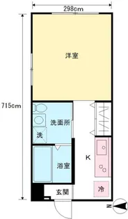 ハウス司【1階】の間取り