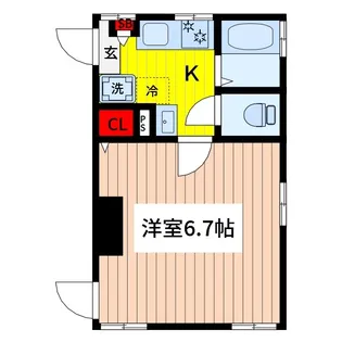ヴィラ川口西青木【1階】の間取り