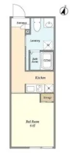 横浜ベイクリウス【8階】の間取り