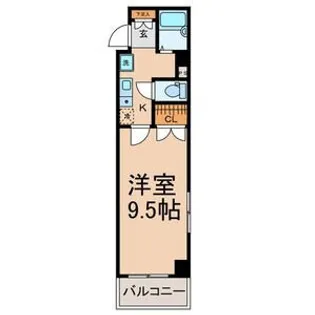 プロビデンス川原通【2階】の間取り