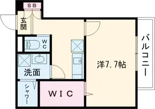 クリークミズエ【3階】の間取り