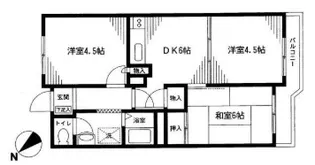 神奈川県横浜市保土ヶ谷区上菅田町【マンション】の間取り