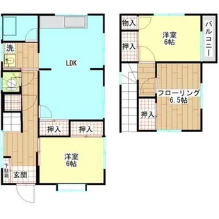東京都八王子市下恩方町【一戸建】の間取り