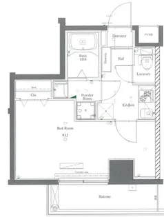 AZEST東陽町【6階】の間取り