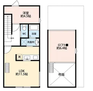 プルミエ【2階】の間取り