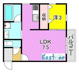 鹿児島県鹿児島市武3【アパート】の間取り