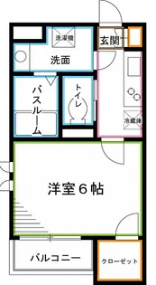 FUU FLAT【1階】の間取り