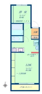 東京都中野区中央3【マンション】の間取り