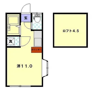 MINATOヒルズ【2階】の間取り