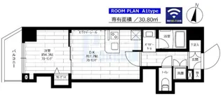グランドコンシェルジュ氷川台【5階】の間取り