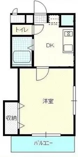 エスポワールI田井【2階】の間取り