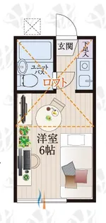 b’CASA吹上re-born【2階】の間取り